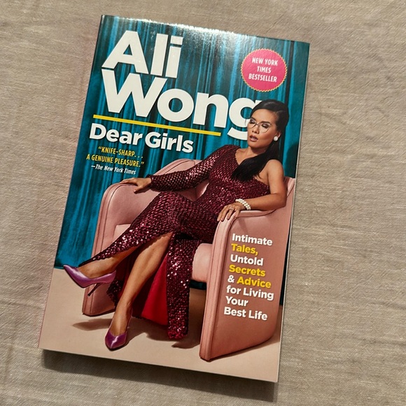 Other - "Dear Girls" Paperback Book - Burgundy Cover Ali Wong comedian self-help